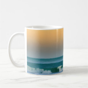 Sonnenuntergangslandschaft 45 kaffeetasse