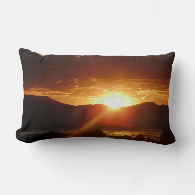 SonnenuntergangSnuggles Lendenkissen (Vorderseite)