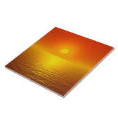 Sonnenuntergangsreflexion Fliese (Seite)