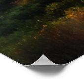 Sonnenuntergangsreflexionen Poster (Ecke)