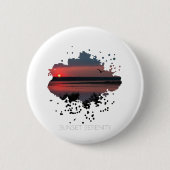 Sonnenuntergangsruhe | Abendliche Lagune Button (Vorderseite)