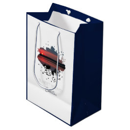 Sonnenuntergangsruhe | Abendliche Lagune Mittlere Geschenktüte