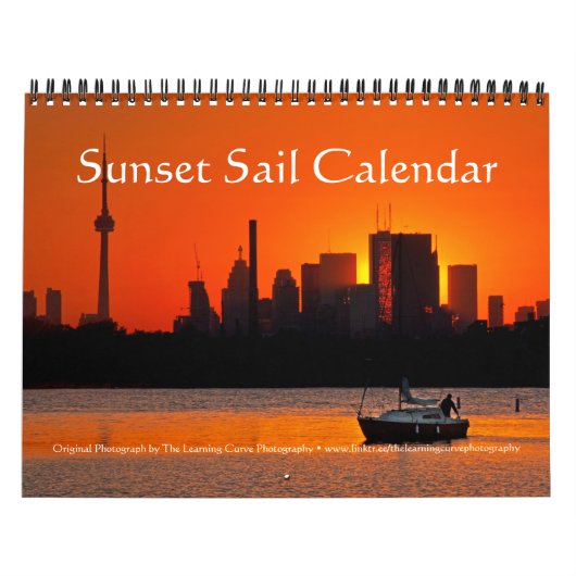 Sonnenuntergangssegel Kalender (Titelbild)