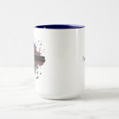 Sonnenuntergangsserenität | Abendliche Lagune Tasse (Zentrum)