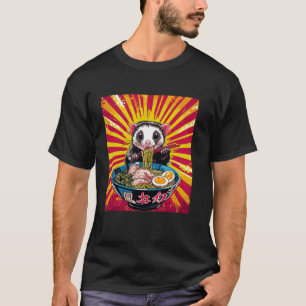 Sonnenuntergangsstrahlen Japanische Nudeln Liebhab T-Shirt
