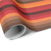 Sonnenuntergangsstreifen Geschenkpapier (Rolleneckpunkt)
