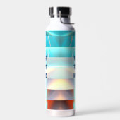 Sonnenuntergangsstreifen Trinkflasche (Links)