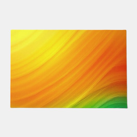 Sonnenuntergangsstrom Fußmatte (Vorderseite)