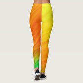 Sonnenuntergangsstrom Leggings (Rückseite)