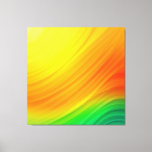 Sonnenuntergangsstrom Leinwanddruck (Vorderseite)