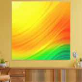 Sonnenuntergangsstrom Leinwanddruck (Insitu (Wohnzimmer))