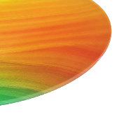 Sonnenuntergangsstrom Schneidebrett (Ecke)