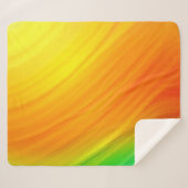 Sonnenuntergangsstrom Sherpadecke (Vorderseite (Horizontal))