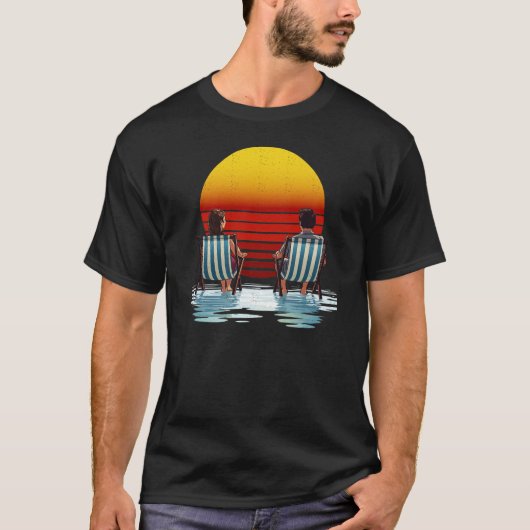 Sonnenuntergangstherapie T-Shirt (Vorderseite)
