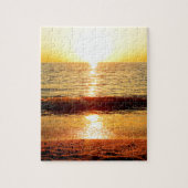 Sonnenuntergangstrand, Cape May NJ Puzzle (Vertikal)