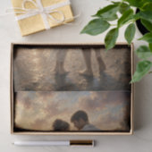 Sonnenuntergangsversprechen am Meer Decoupage Seidenpapier (Geschenk)