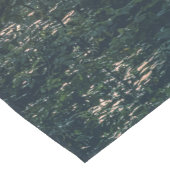 Sonnenuntergangwald Kurzer Tischläufer (Ecke)