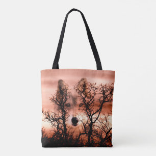 Sonnenuntergangwolf Tasche