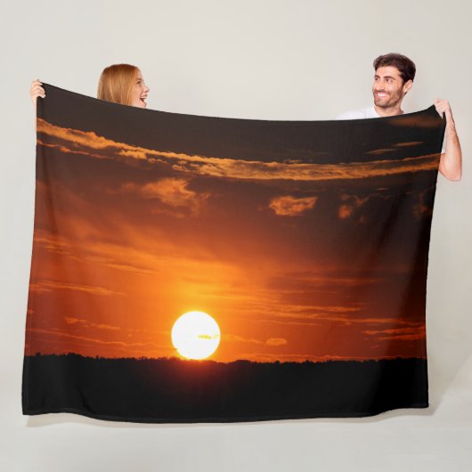 SONNENUNTERNEHMEN FLEECEDECKE (Beispiel)