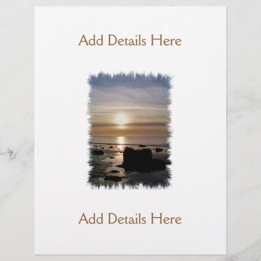 SONNENUNTERNEHMEN FLYER (Vorne)