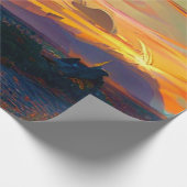 SONNENUNTERNEHMEN GESCHENKPAPIER (Ecke)