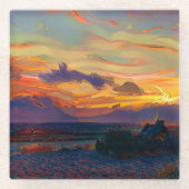 SONNENUNTERNEHMEN GLASUNTERSETZER (Vorderseite)