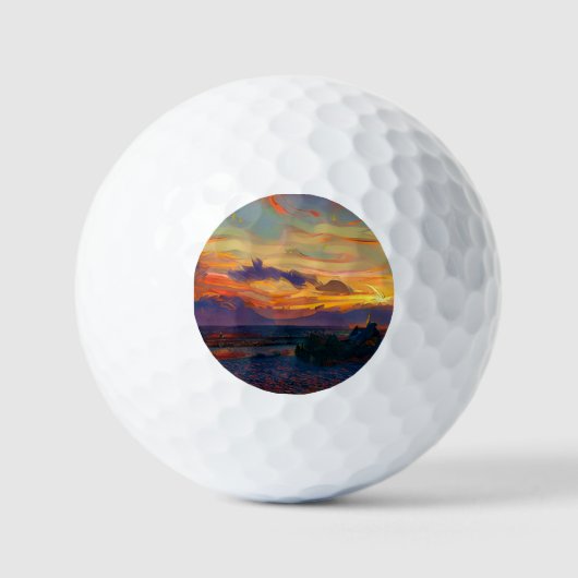 SONNENUNTERNEHMEN GOLFBALL (Vorderseite)