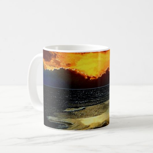 SONNENUNTERNEHMEN KAFFEETASSE (Vorderseite Links)