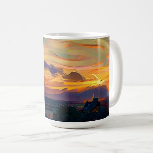 SONNENUNTERNEHMEN KAFFEETASSE (VorderseiteRechts)