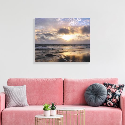 SONNENUNTERNEHMEN LEINWANDDRUCK (Insitu (Wohnzimmer))