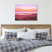 SONNENUNTERNEHMEN LEINWANDDRUCK (Insitu (Schlafzimmer))