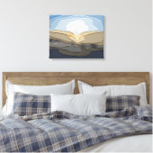 SONNENUNTERNEHMEN LEINWANDDRUCK (Insitu (Schlafzimmer))