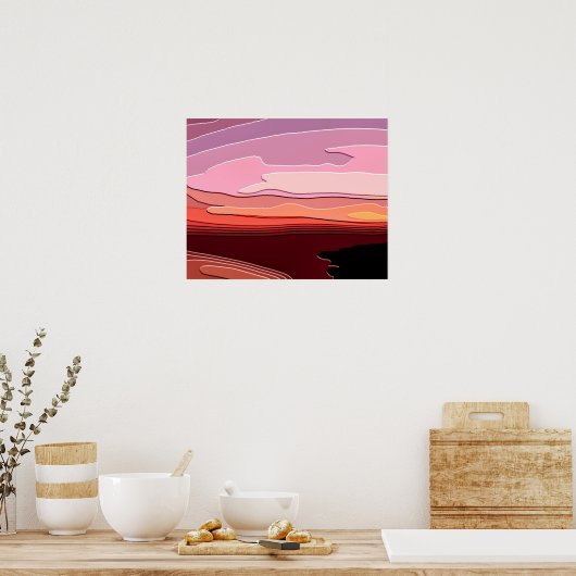 SONNENUNTERNEHMEN POSTER (Küche)