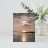 SONNENUNTERNEHMEN POSTKARTE (Stehend Vorderseite)