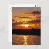 SONNENUNTERNEHMEN POSTKARTE (Vorne/Hinten)