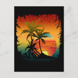 SONNENUNTERNEHMEN POSTKARTE