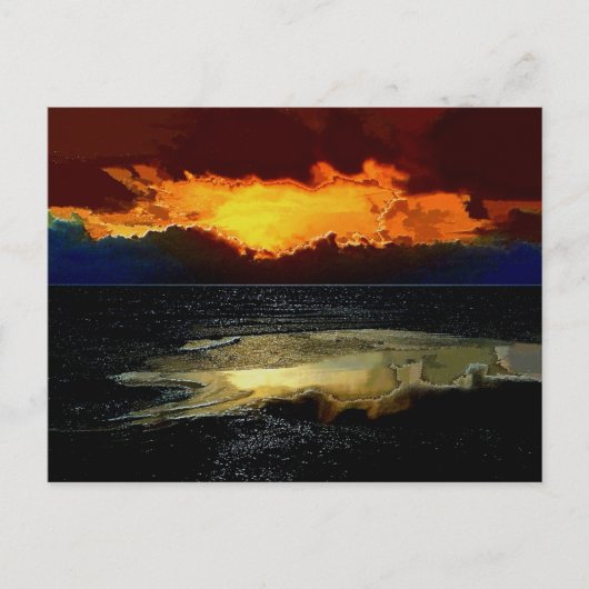 SONNENUNTERNEHMEN POSTKARTE (Vorderseite)