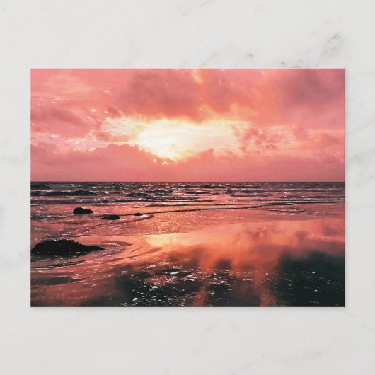 SONNENUNTERNEHMEN POSTKARTE (Vorderseite)