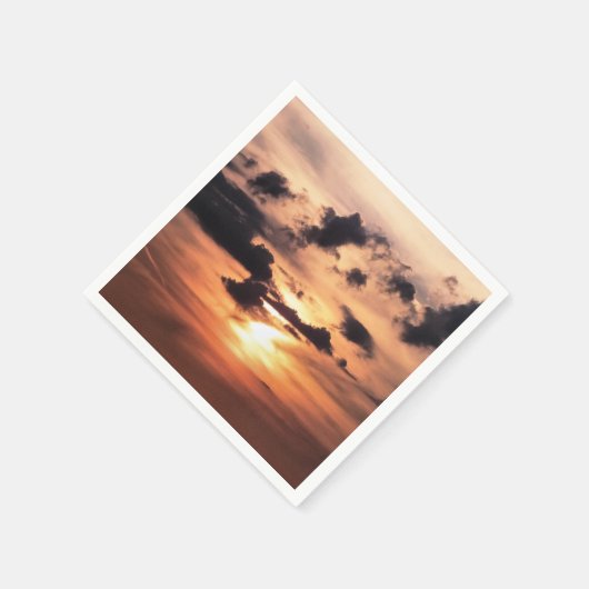 SONNENUNTERNEHMEN SERVIETTE (Ecke)