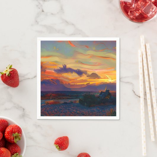 SONNENUNTERNEHMEN SERVIETTE (Beispiel)