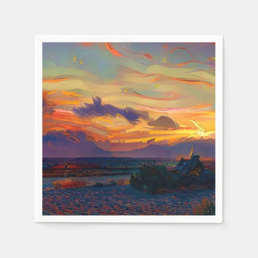 SONNENUNTERNEHMEN SERVIETTE (Vorderseite)