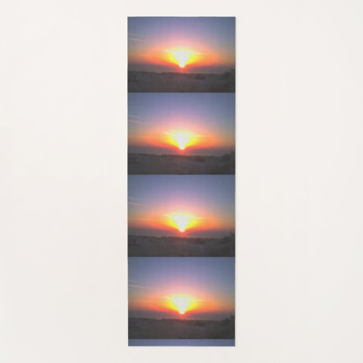 SONNENUNTERNEHMEN YOGAMATTE (Vorderseite)