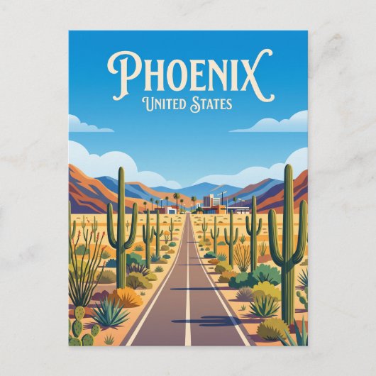 Sonnenvalley-Vororte Arizona Postkarte (Vorderseite)