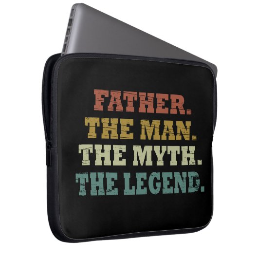 Sonnenväter Tagesgeschenk Laptopschutzhülle (Vorne Rechts)