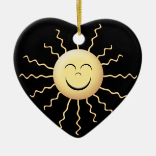 SONNENVERANSTALTUNG KERAMIKORNAMENT