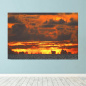 SONNENVERBINDUNG 40x60 Leinwanddruck (Insitu (Holzboden))