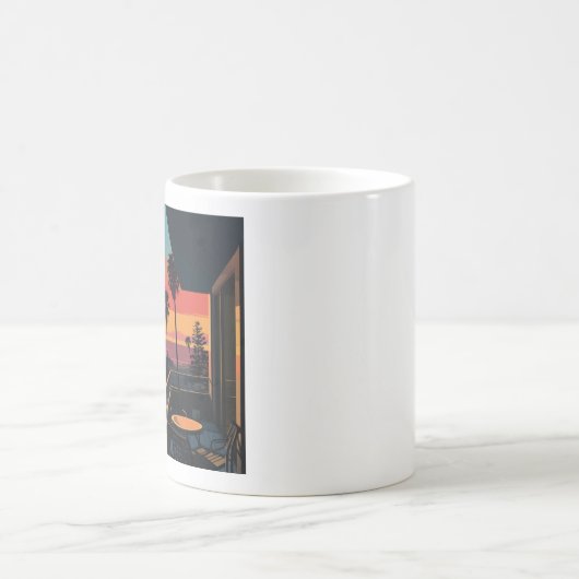 SONNENVERKEHR IN SANTA MONICA #1 KAFFEETASSE (Mittel)