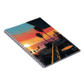 SONNENVERKEHR IN SANTA MONICA #1 NOTIZBLOCK (Rechte Seite)