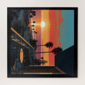 SONNENVERKEHR IN SANTA MONICA #1 PUZZLE (Horizontal)