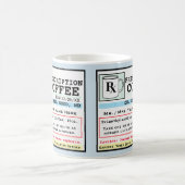 Sonnenverschreibung RX Kaffee Anpassbare Tasse (Mittel)